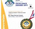ASSE GCC HSE Excellence Awards 2017 - ISCO - Mechanical Contracting & Instrumentation WLL - Multi Disciplinary Contractor in Kuwait