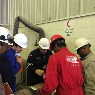 SIMC's Visit & Inspection of ISCO Workshop - ISCO - Integral Services Co. for Mechanical Contracting & Instrumentation WLL - Multi Disciplinary Contractor in Kuwait